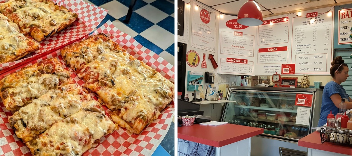 Sizzle Pi Pizza Menu
